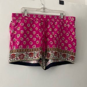 LOFT Pink Floral Women's Shorts